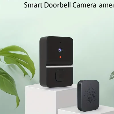 1pc Smart Visual Doorbell, Wireless Wifi Household Low Power Consumption Long Standby