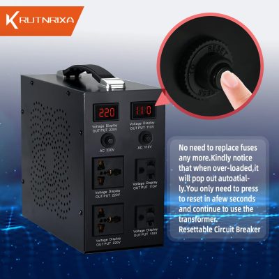 Brand New Voltage Converter Transformer 1000 Watt Step Up/Down Convert