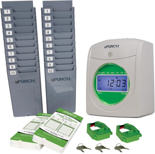 uPunch HN3500 Advanced Time Clock Bundle for Small Business
